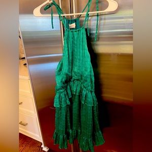 Green cocktail dress from revolve